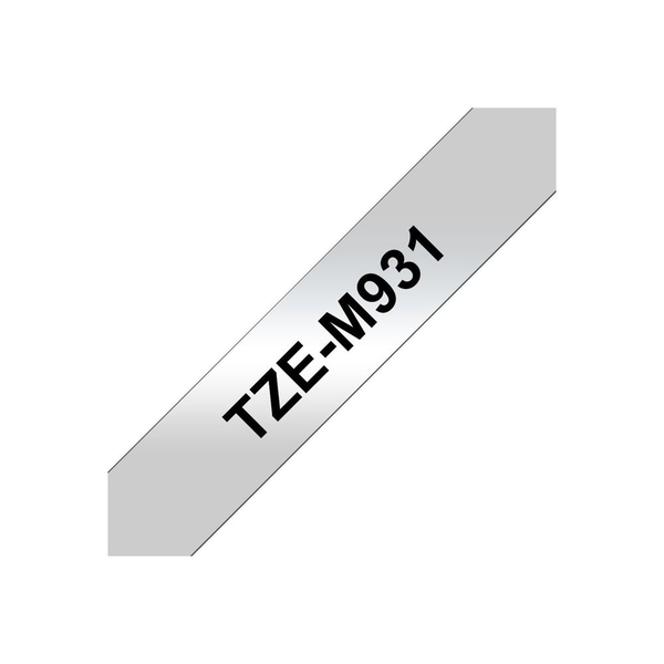 Brother TZeM931 - laminated tape - 1 roll(s) - Roll (1.2 cm x 8 m)