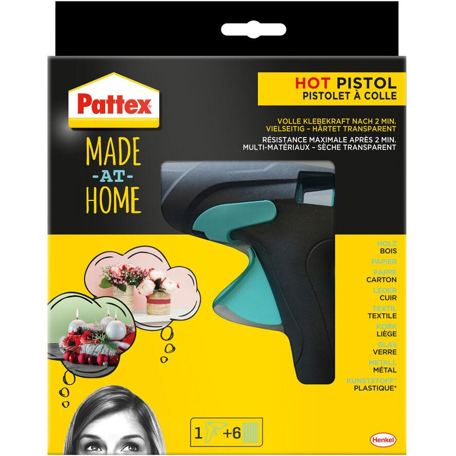 Pattex Heißklebepistole, inkl. 6 Sticks ß 20g (9H PMHHP) (9H PMHHP)