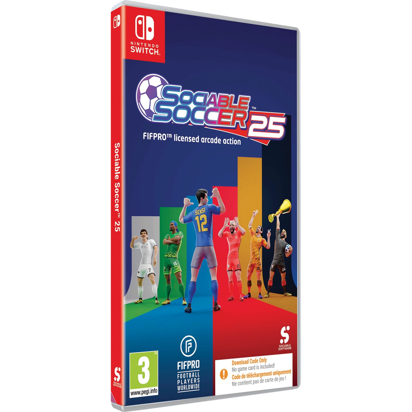 Sociable Soccer 25 - Nintendo Switch (PC - Dobozos játék)