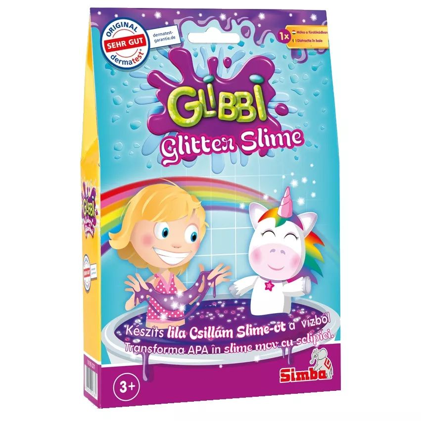Simba Glibbi Csillámos slime fürdő - Lila (105953271SHR)