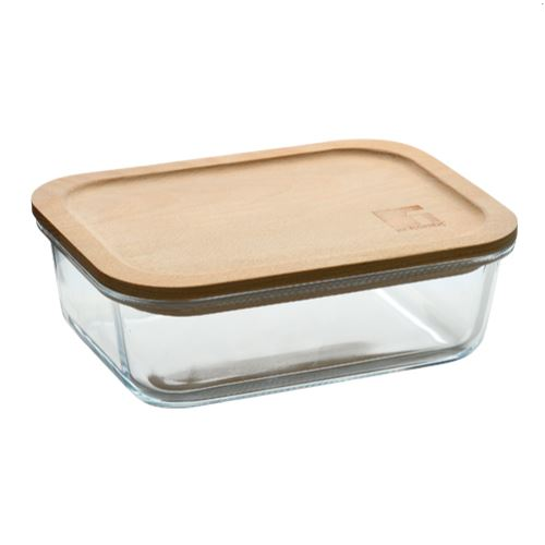 Bergner Naturally BG-25253-MM Boroszilikát üveg tároló 1000 ml (BG-25253-MM)