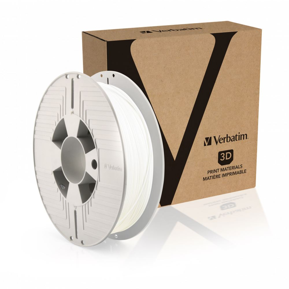 Verbatim Durabio filament 1.75mm, 0.5kg fehér (55150) (ver55150)