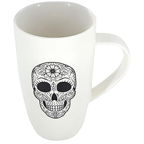 by inspire Bögre - koponya és virág, 600 ml