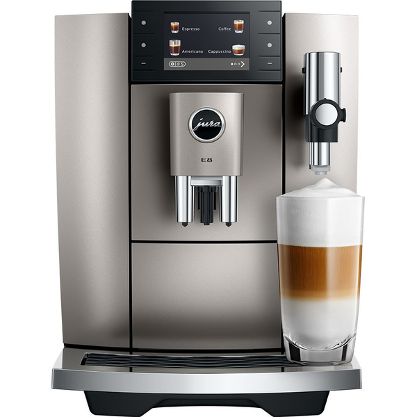 Kávovar Jura E8 Midnight Silver