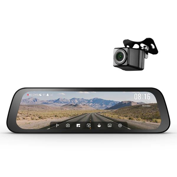 70mai S500 SET Videorekordér zrkadlo + zadná kamera do auta (XM70MAIDCS500SET)