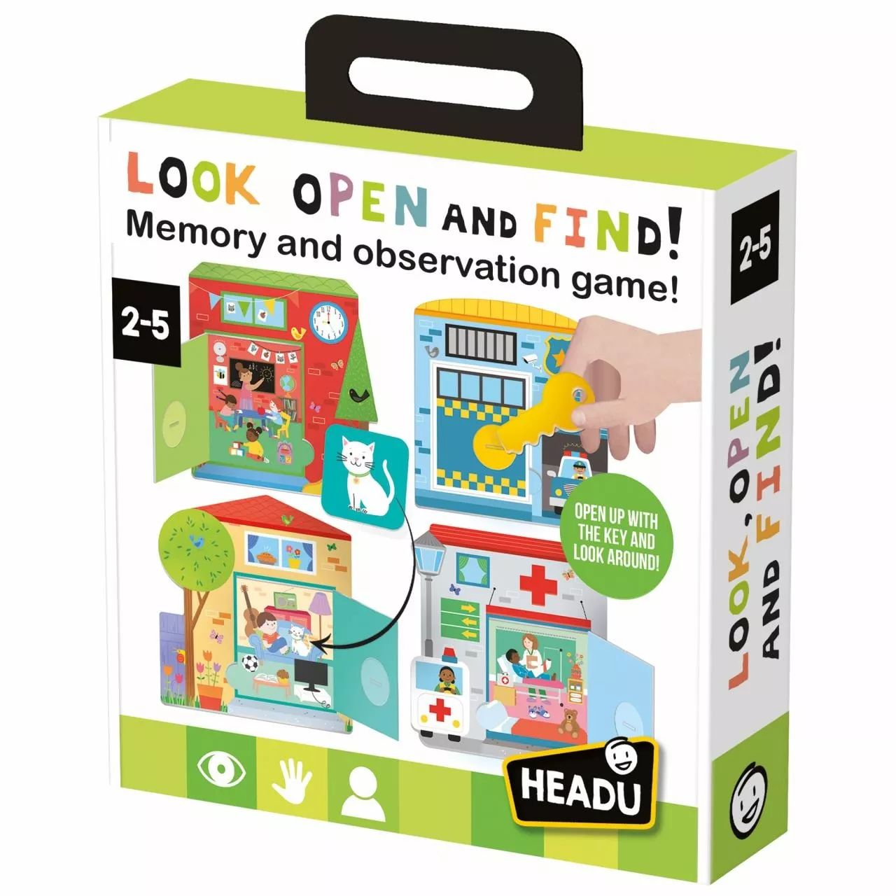 Headu Nyitogatós térbeli intelligencia-fejlesztő játék (MU60544)