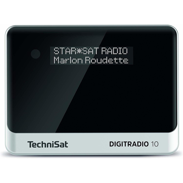 Радио с часовник, TechniSat, DIGITRADIO 10 C, DAB + и FM, Bluetooth, Snooze функция, Черен