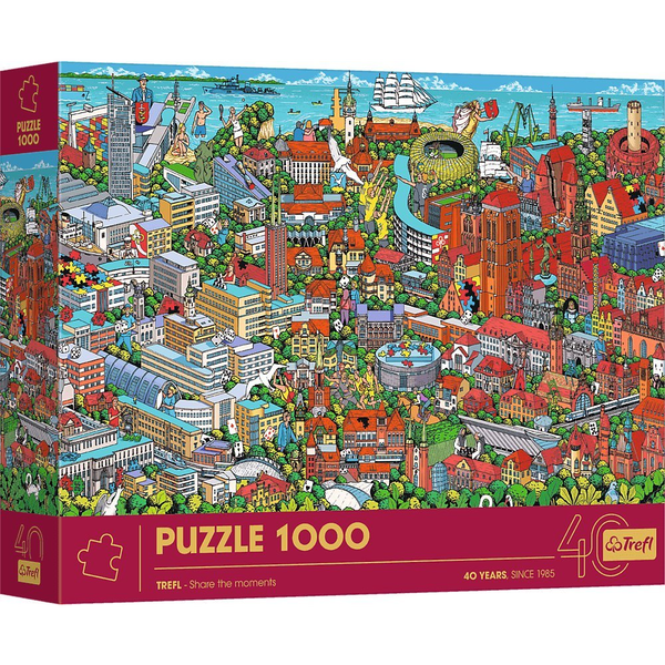 Trefl 1000 Puslespil 1000 stk Kunst