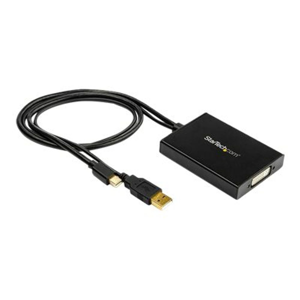 StarTech.com MDP2DVID2 cavo e adattatore video 0,358 m Mini DisplayPort + USB Type-A DVI-I