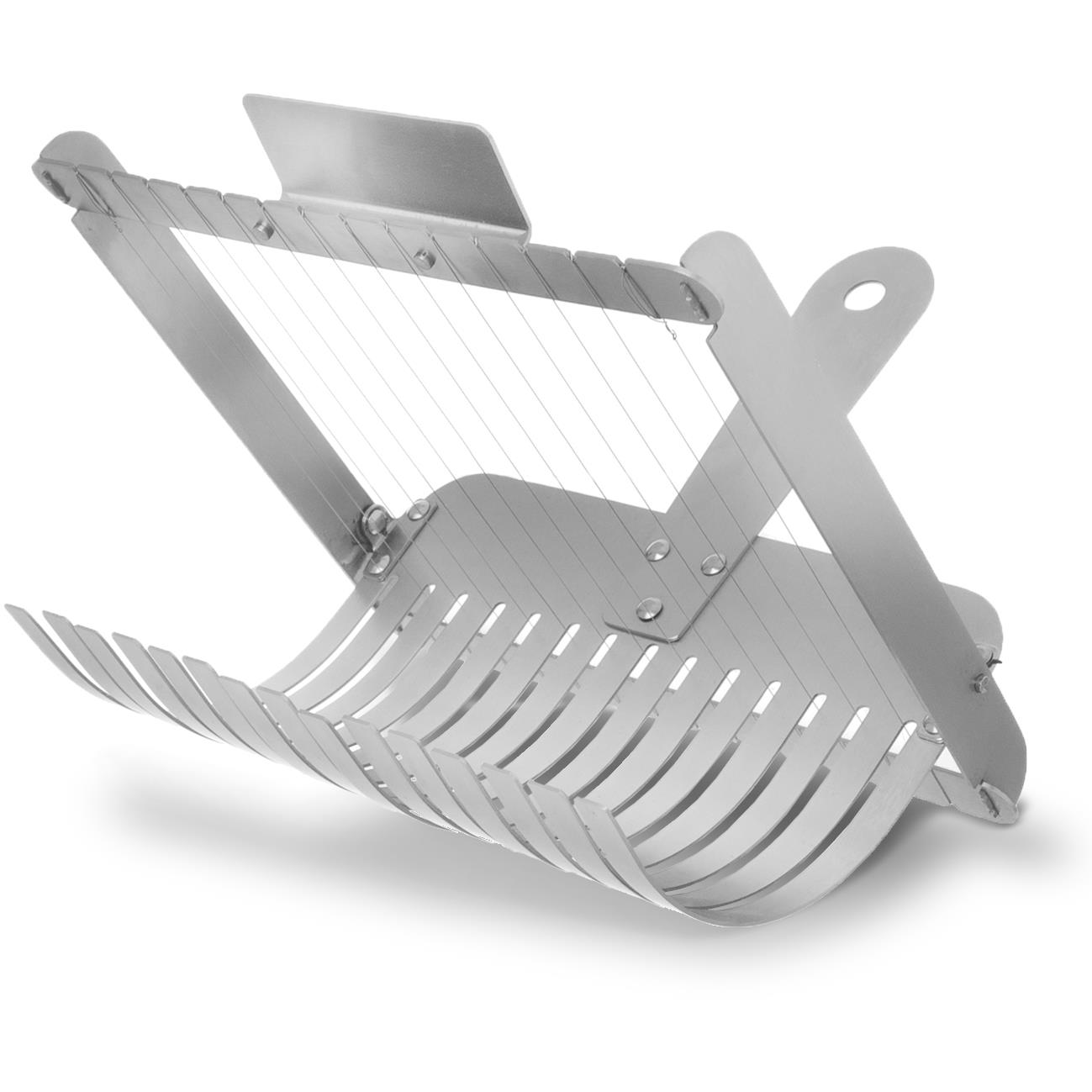 ORION Rozsdamentes acél knédliszeletelő 21×21 cm (130429)