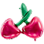 PartyDeco Balon foliowy Wiśnie, 88x73cm, mix one size
