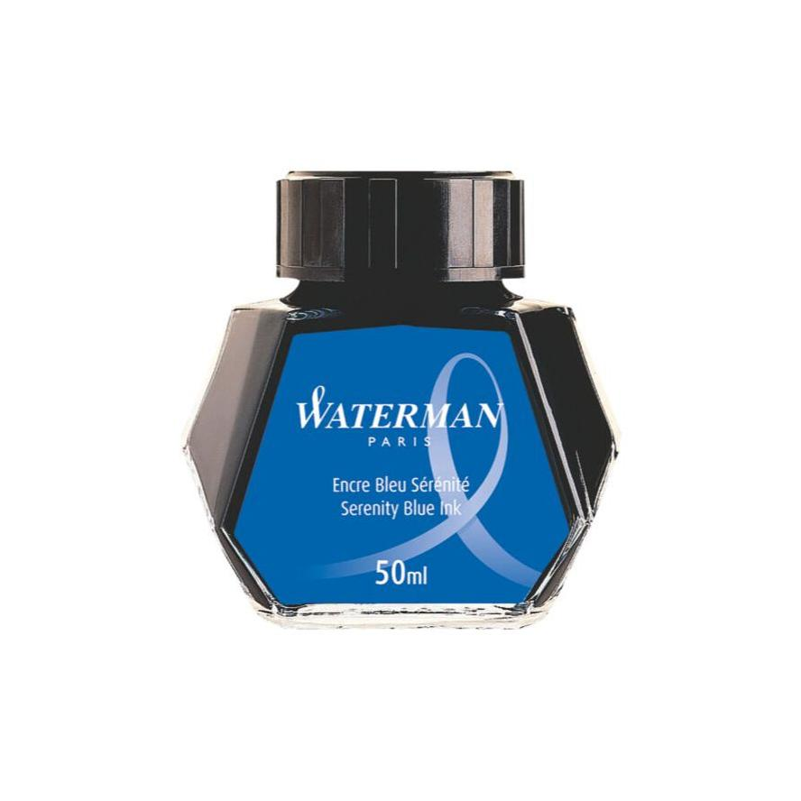 WATERMAN Tintenflacon Serenity Blue (alt: Floridablau) (S0110720) (S0110720)