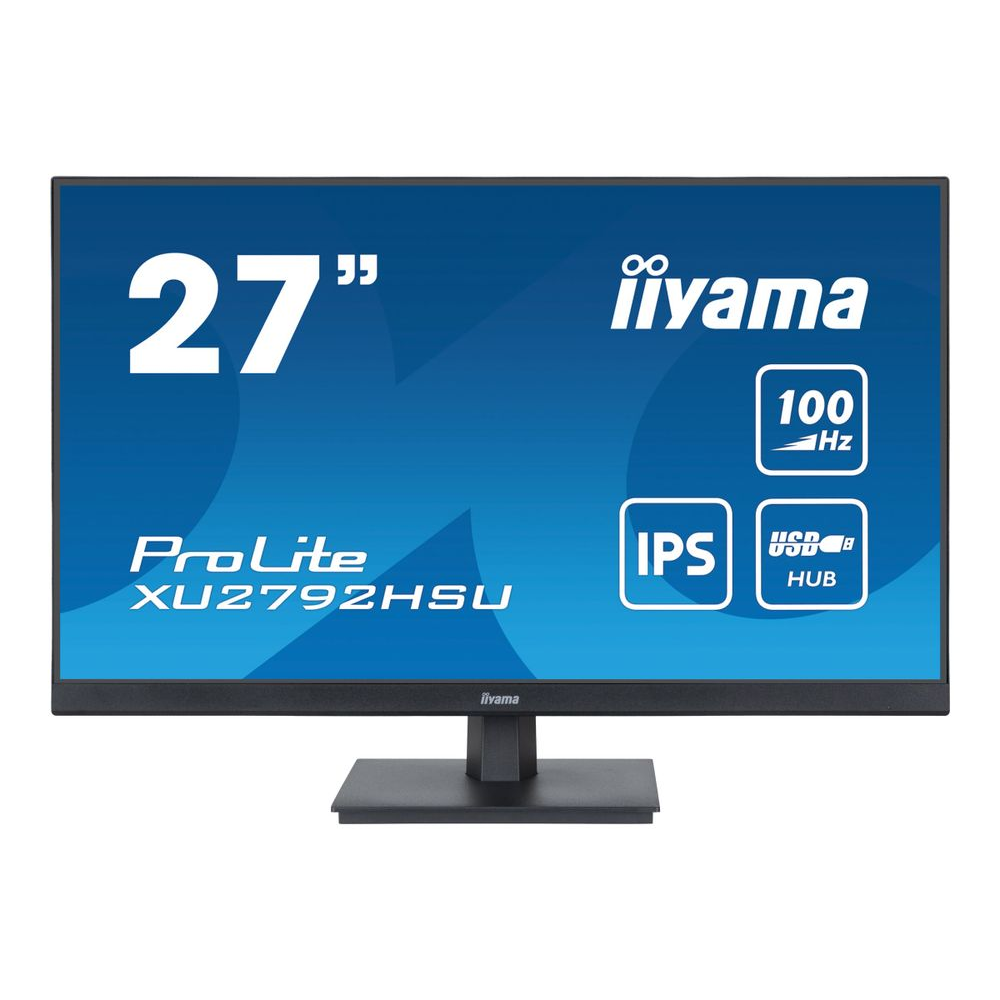 iiyama ProLite 27" Full HD IPS monitor 100 Hz fekete (XU2792HSU-B6)