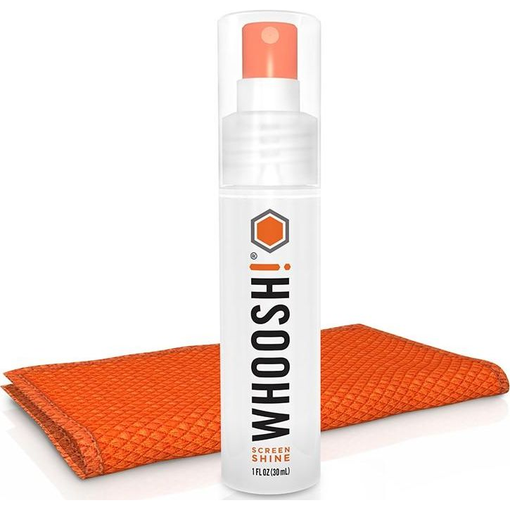 WHOOSH! Screen Shine GO Kijelző Tisztító Spray Törlőkendővel - 30 ml (1FG30ENFR)
