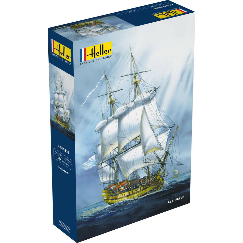 Heller Le Superbe hajó műanyag modell (1:150) (MH-80895)