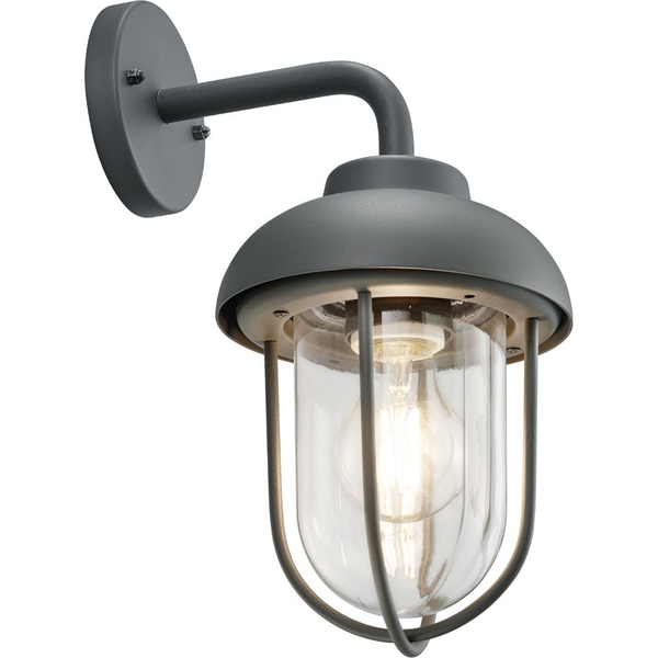 TRIO 202760142 Duero antracit szürke kültéri LED fali lámpa