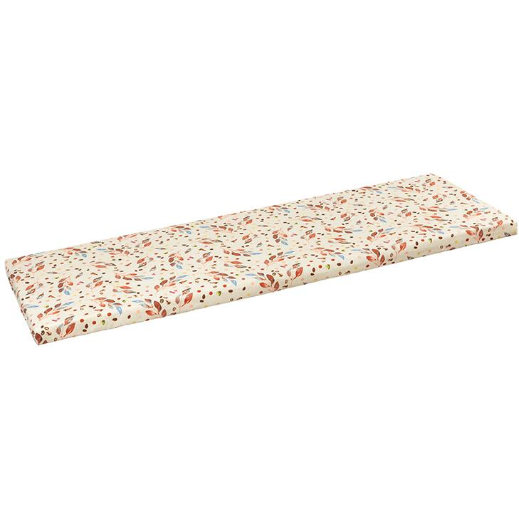 BELLATEX Bench seat 34 / 607 plain zippered 40 × 120 leaflets coloured (11508)