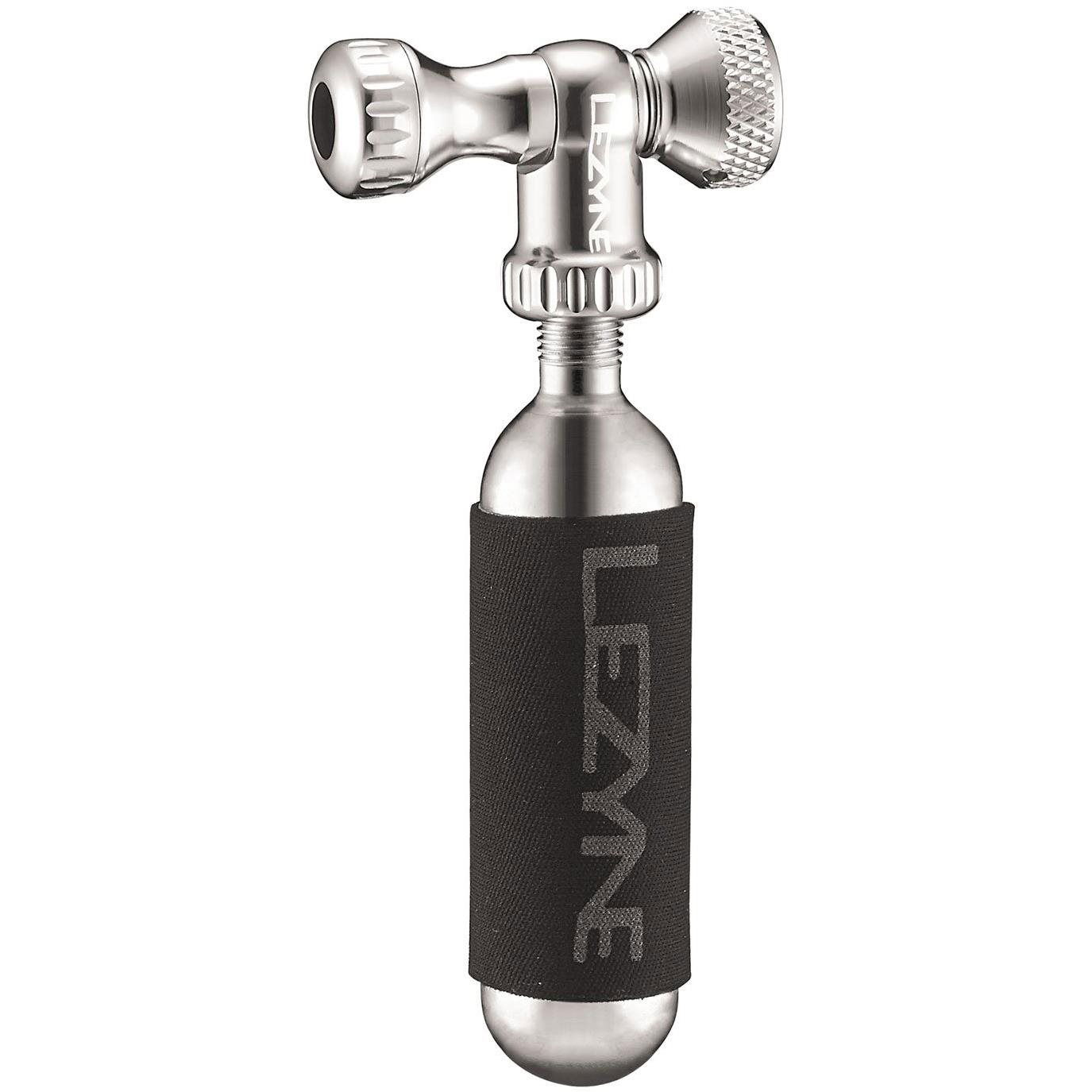 Lezyne Control Drive CO2 Silver/HI Gloss + 16g patron (1-C2-CTRLDR-V106)