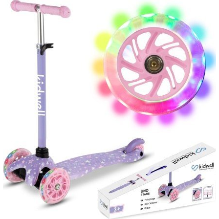 Kidwell UNO háromkerekű gyermekroller, Stars (HUBAUNO02A1_20250305142403)