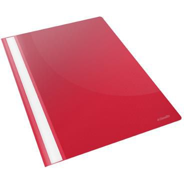 Esselte Report File Red cartellina con fermafoglio Polipropilene (PP) Rosso