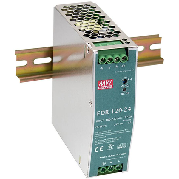 LevelOne POW-4841 enhed til strømforsyning 120 W Mintfarve, Sølv