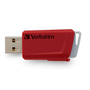 Verbatim Store 'n' Click USB флаш памет 32 GB USB Тип-A 3.2 Gen 1 (3.1 Gen 1) Син, Сив, Червен