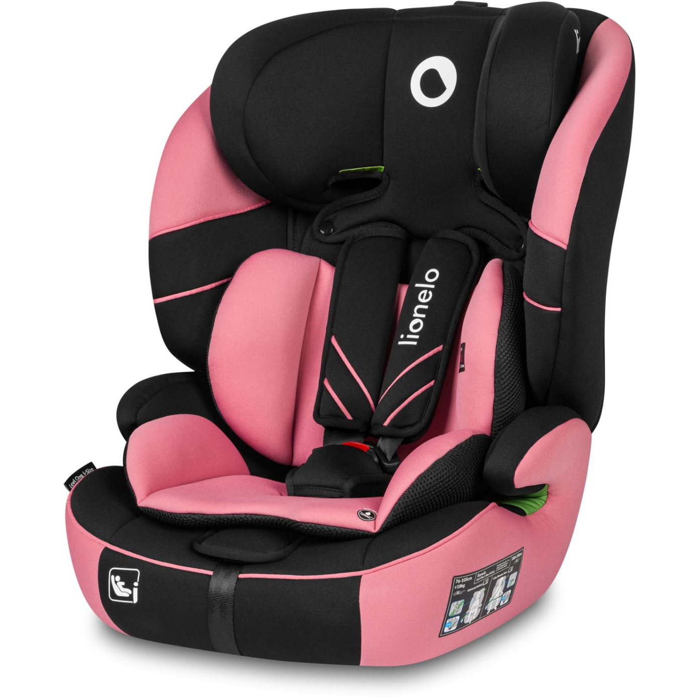 Lionelo Levi One i-Size Pink Rose (5903771706315)