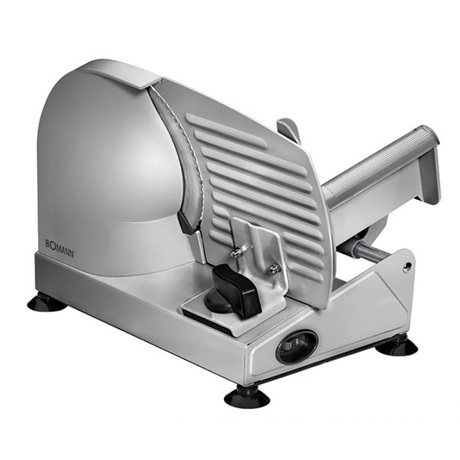 Електрическа резачка, Bomann, 150W, Неръждаема стомана, Сребрист