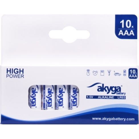 Akyga AKY1970 AAA LR03 1.5V / 1300mAh Ceruzaelem (10db / csomag) ( )
