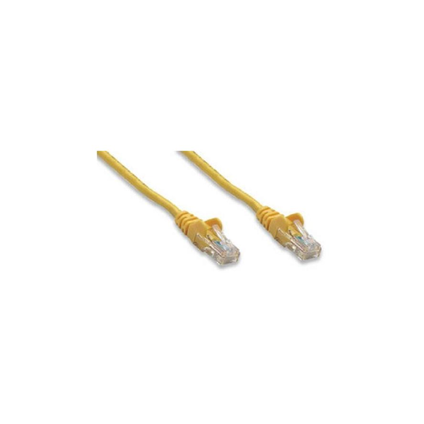 Intellinet Cat5e, UTP, 7.5m cavo di rete Giallo 7,5 m U/UTP (UTP)
