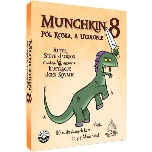 Black Monk Gra Munchkin 8 Pół konia, a uciągnie Dodatek