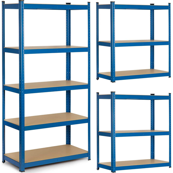  Humberg Regał metalowy magazynowy 180x90x30cm (4845)