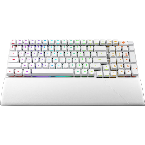 ASUS ROG Strix Scope II 96 RX Wireless Mechanikus Gaming Billentyűzet UK - Fehér
