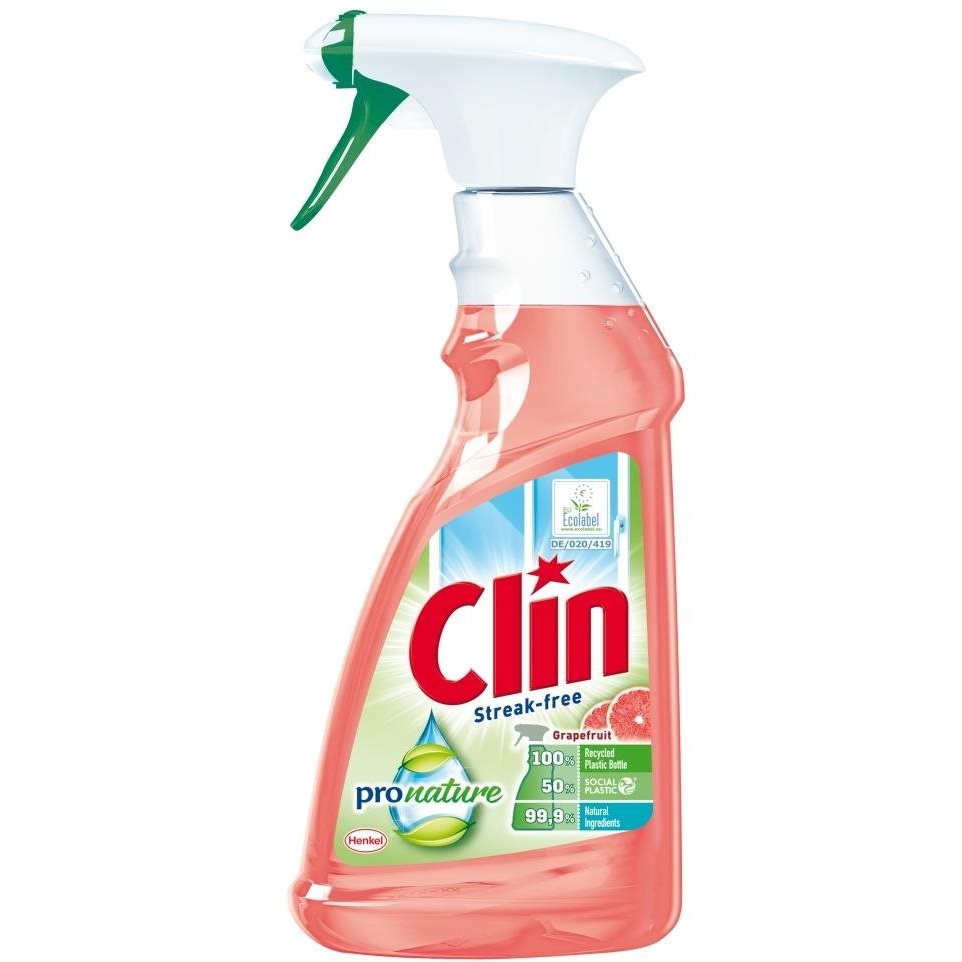 Clin ProNature szórófejes ablaktisztító grapefruit 500ml (9000101541892) (9000101541892)
