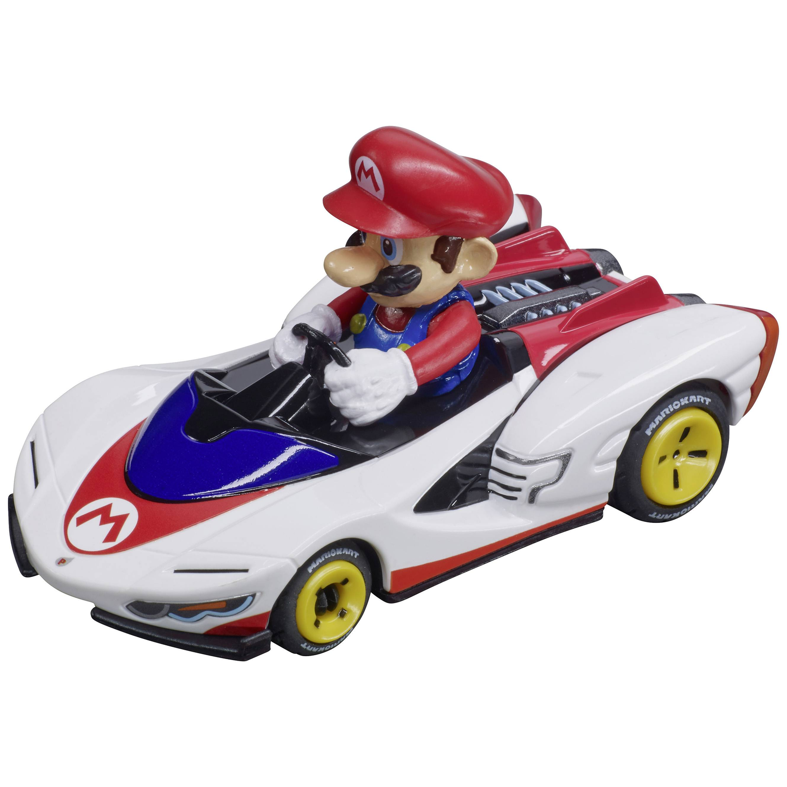 Carrera GO!!! Nintendo Mario Kart P-Wing autó Mario figurával (1:43) (20064182)