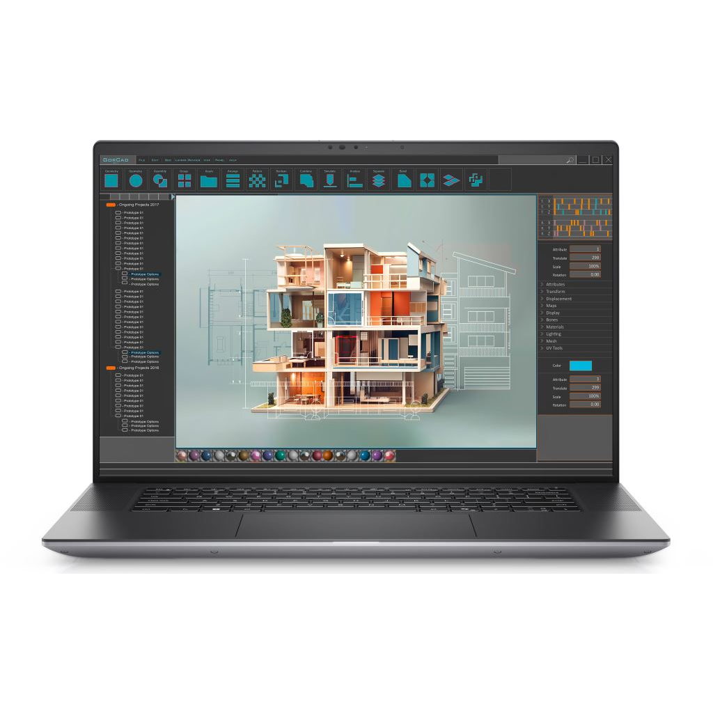 DELL Precision 5690 Laptop Core U7 165H 16GB 1TB SSD RTX1000 Ada Win 11 Pro szürke (N003P5690EMEA_VP) (N003P5690EMEA_VP)