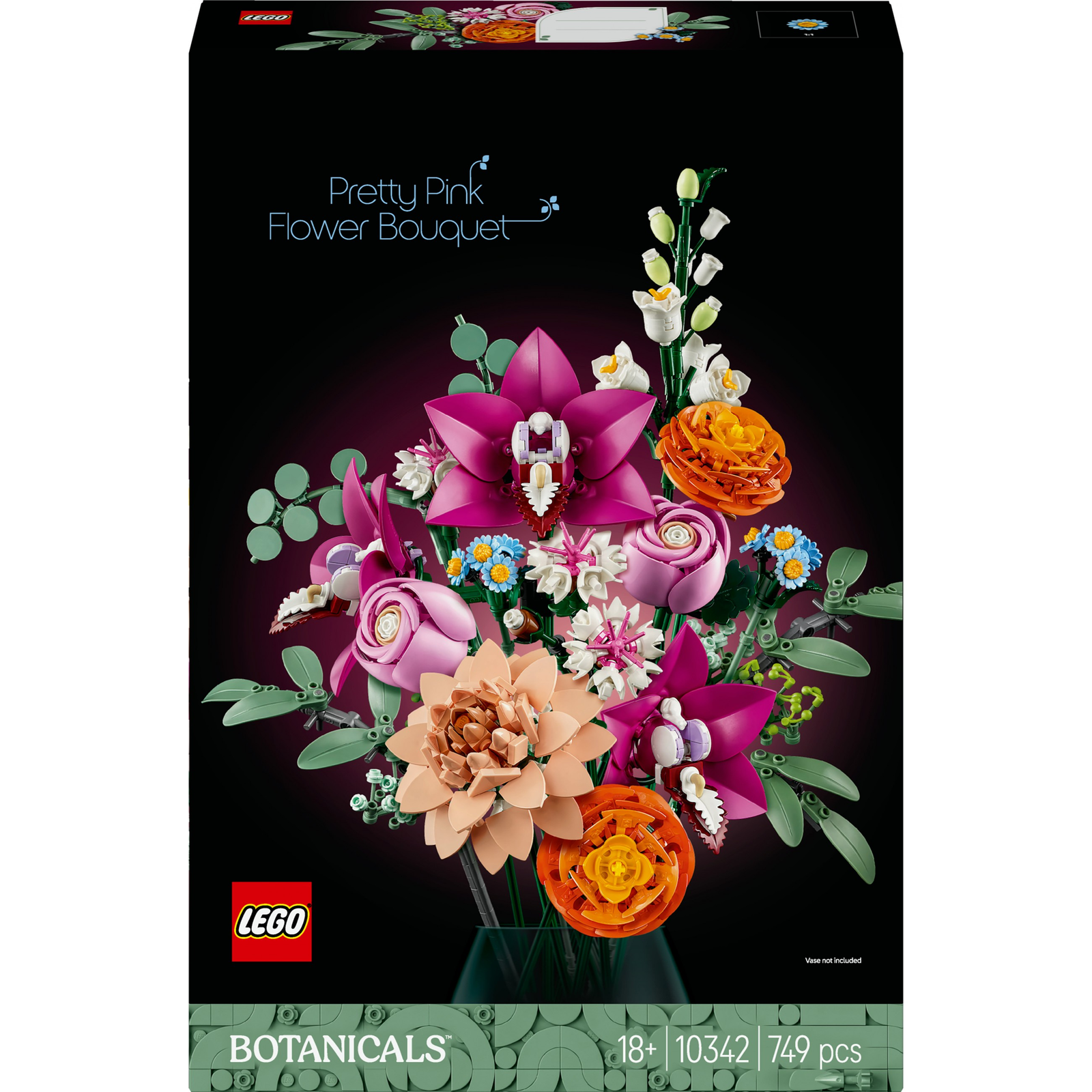 LEGO® Botanicals Rózsaszín virágcsokor 10342 (10342)