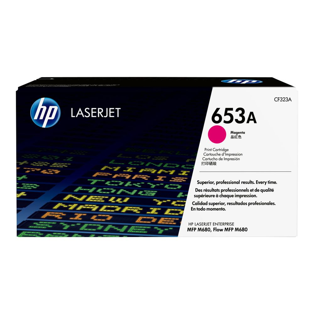 HP 653A - magenta - original - LaserJet - toner cartridge (CF323A) (CF323A)