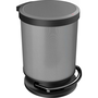 Kosz na śmieci Rotho na pedał szary (1015510273)