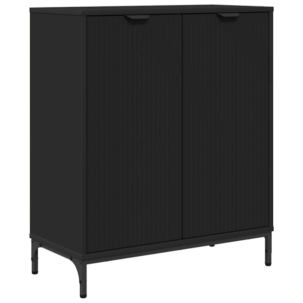 Bufet Negru 69.5 x 33 x 82 cm Lemn compozit