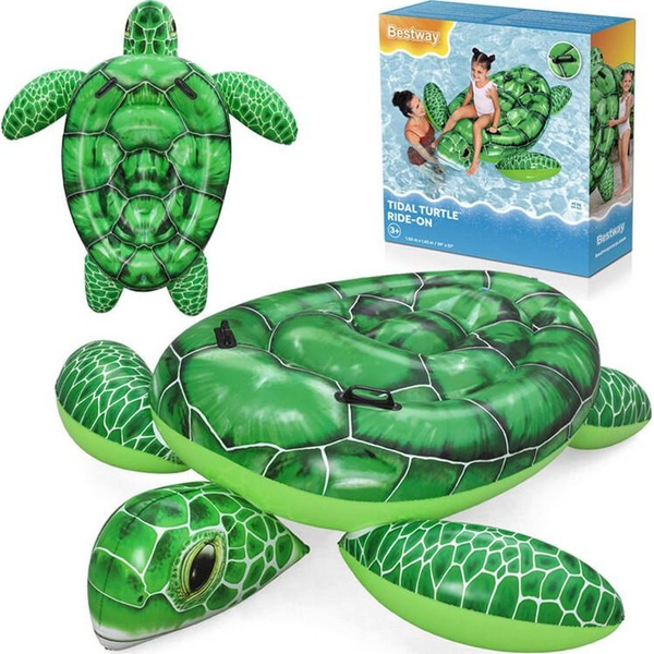 Bestway 41524 galleggiante da piscina e da spiaggia Verde Fantasia PVC Gonfiabile cavalcabile