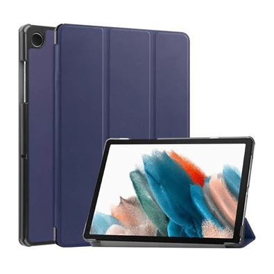 Gigapack Samsung Galaxy Tab A9 LTE (SM-X115) bőr hatású fliptok sötétkék (GP-150669)