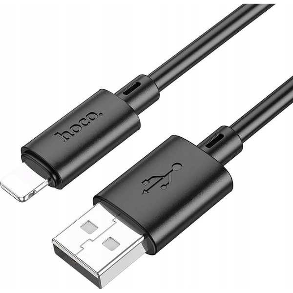 Kábel Hoco USB - Apple Lightning 1 m čierny