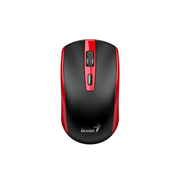 Genius ECO-8150 Vezeték nélküli tölthető piros egér 1200DPI