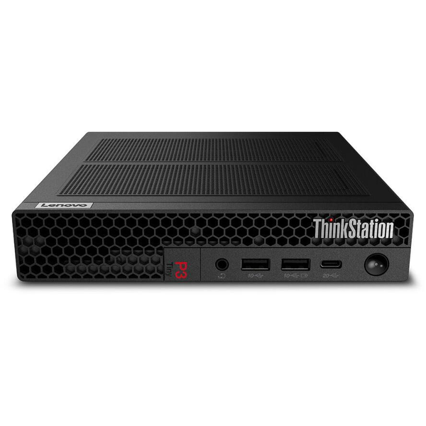Lenovo ThinkStation P3 Tiny Gen 2 Intel Core Ultra 5 245 16 GB DDR5-SDRAM 512 GB SSD NVIDIA RTX A400 Windows 11 Pro Mini PC Puesto de trabajo Negro