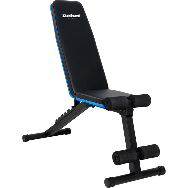 Reinforced Incline Training Bench With Leg Lock, Rebel Active