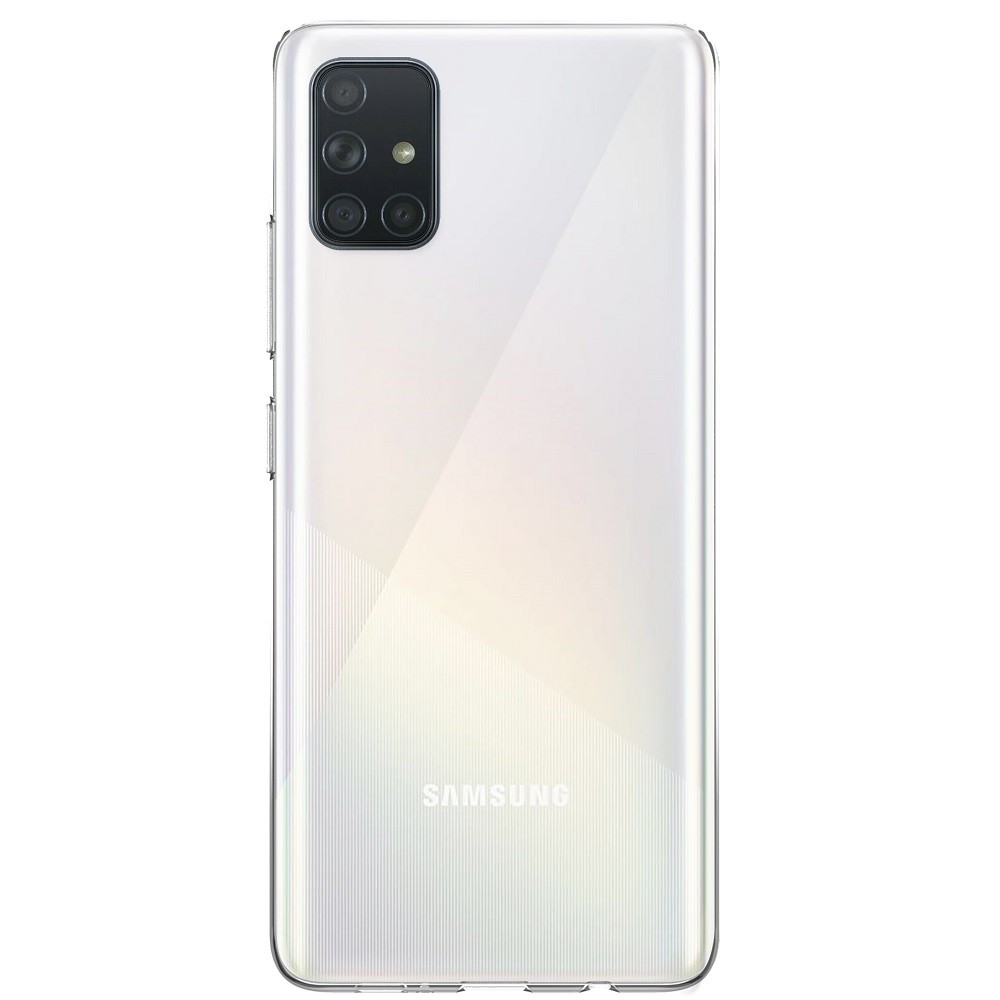 Samsung Galaxy A51 SM-A515F, Szilikon tok, Uniq Glase, átlátszó (S52587)