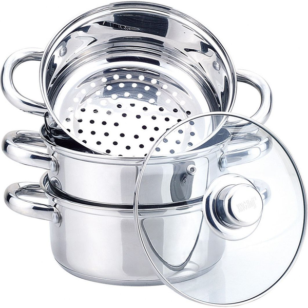 Kinghoff 4 Részes Pároló Edény Készlet Ø24 cm - 5L KH-3319