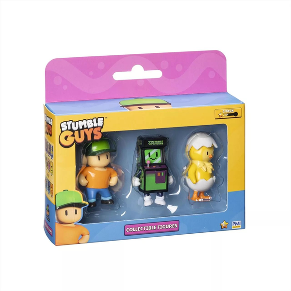 P.M.I. Stumble Guys 3 darabos Figura szet 2. széria - Többféle