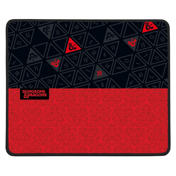 Konix Dungeons & Dragons Red and Black egérpad (KX-DND-MP-ROLL-PC)